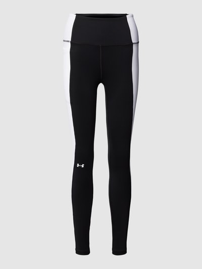 Under Armour Sportlegging met logoprint, model 'Train' Zwart - 1