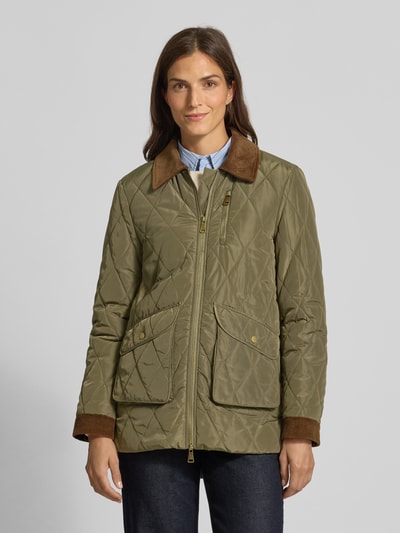 WHITE LABEL Jacke mit Steppnähten Khaki 4