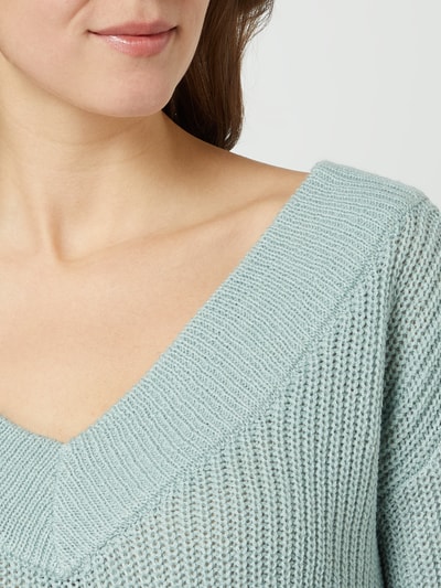 Only Pullover mit Rippenstruktur Modell 'Fmelton' Mint 3