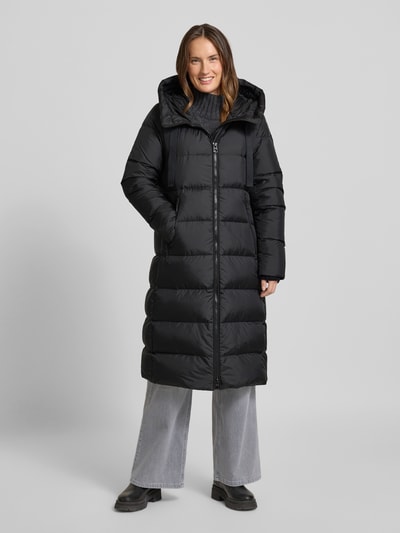 Marc O'Polo Płaszcz puchowy o kroju regular fit z kapturem Czarny 4