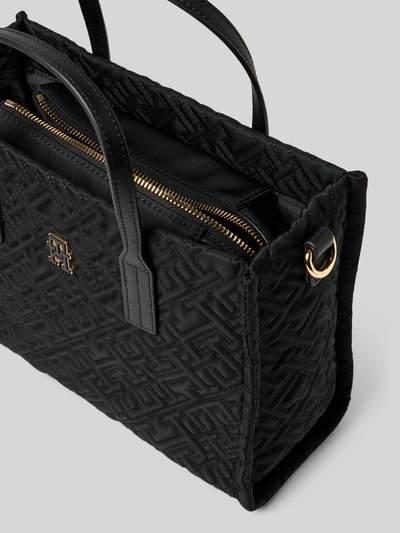 Tommy Hilfiger Henkeltasche mit abnehmbarem Schulterriemen Black 5
