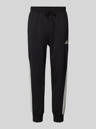 ADIDAS SPORTSWEAR Relaxed Fit Sweatpants mit Logo-Print Black 1