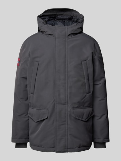 Napapijri Funktionsjacke mit Label-Patch Modell 'CORNIER' Stein 2