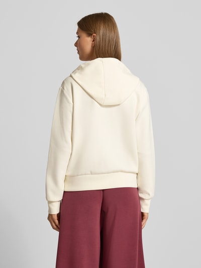 Guess Activewear Sweatjacke mit Label-Applikation Offwhite 5