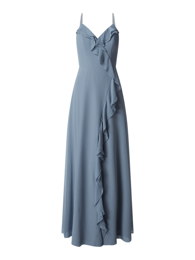 Luxuar Abendkleid aus Chiffon  Hellblau 1