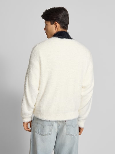 adidas Originals Sweatjacke aus Kunstfell Offwhite 5