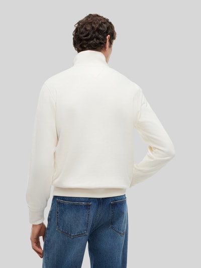 Tommy Hilfiger Regular fit schipperstrui van katoenmix Offwhite - 5
