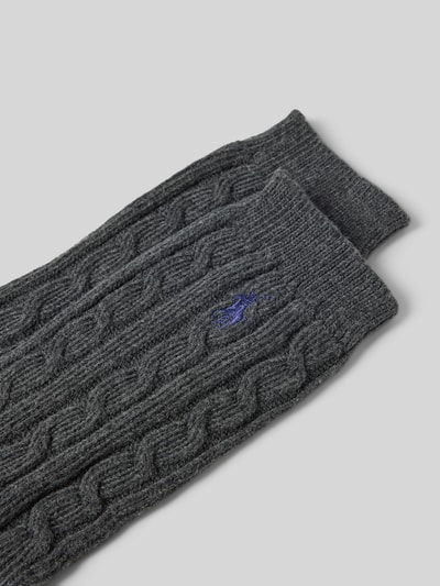 Polo Ralph Lauren Sokken met labelstitching Lichtgrijs gemêleerd - 2