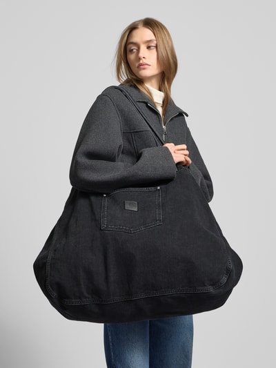 Carhartt Work In Progress Handtasche in Denim-Optik Modell 'Rivet' Black 1