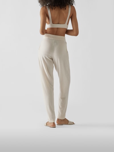 Lisa Yang Hose aus Kaschmir Ecru 5