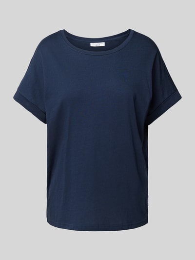 Marc O'Polo Denim T-shirt met labeldetail Marineblauw - 2