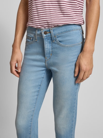 Levi's® 300 Slim Fit Caprijeans aus Baumwoll-Mix Modell '311' Hellblau 3
