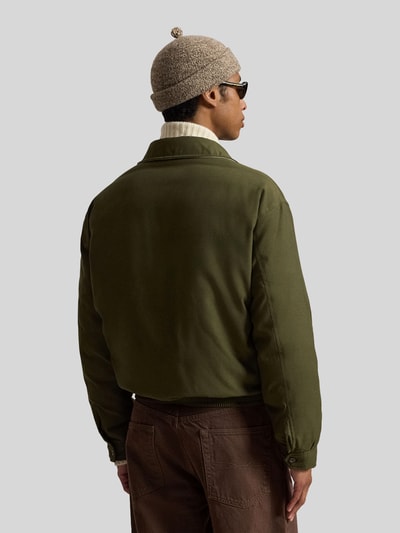 Polo Ralph Lauren Regular Fit Bomberjacke mit Umlegekragen Oliv 5