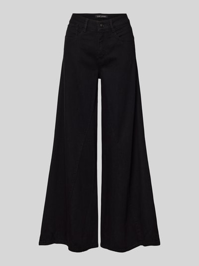 MAC Jeansy szerokie z szerokimi nogawkami Czarny 2
