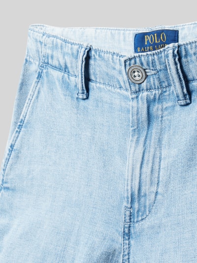 Polo Ralph Lauren Teens Shorts in Denim-Optik mit Eingrifftaschen Blau 2