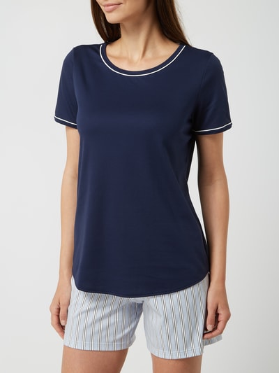 Calida Pyjama aus Baumwolle Modell 'Sweet Dreams' Blau 1