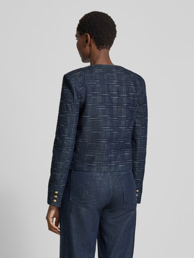 Emporio Armani Blazer mit Strukturmuster Marine 5