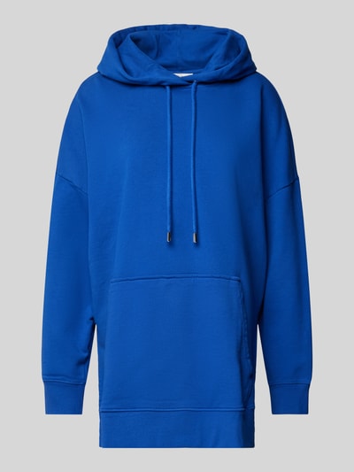 Marc O'Polo Oversized Hoodie aus reiner Baumwolle mit Seitenschlitzen Royal 2