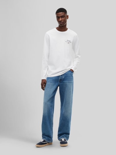 Tommy Hilfiger regular fit shirt met lange mouwen van puur katoen Wit - 1