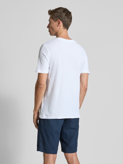 MCNEAL T-Shirt mit Rundhalsausschnitt Weiss 5