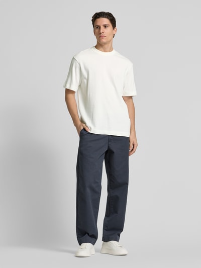 SELECTED HOMME Relaxed fit T-shirt met ronde hals Zand - 1