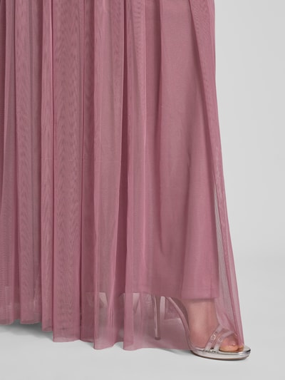 LACE & BEADS Cocktailrok met elastische band Rosé - 3