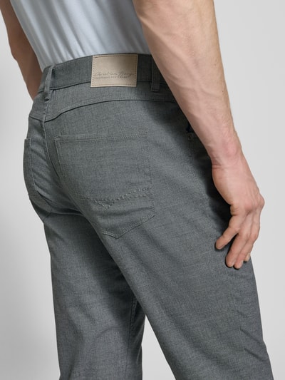 Christian Berg Men Straight Leg Chino im 5-Pocket-Design Dunkelgrau 3