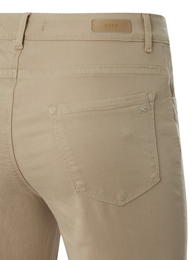 Brax Skinny Fit Cropped Jeans mit Stretch-Anteil Modell 'Shakira S' Sand 4