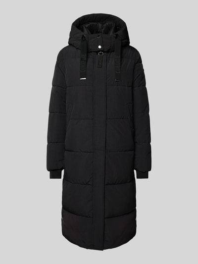 Cinque Płaszcz pikowany z kapturem model ‘COLOMBA’ Czarny 2