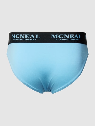 MCNEAL Slip met label in band in set van 3 stuks Jeansblauw - 3