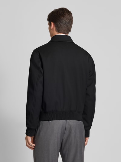 BOSS Regular Fit Bomberjacke mit Wolle Modell 'CHARLY' Black 5