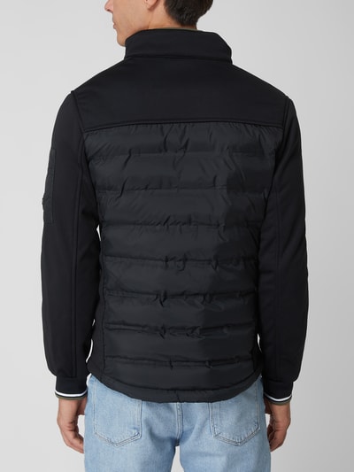 Tom Tailor Jacke mit Kontrasteinsätzen Black 5