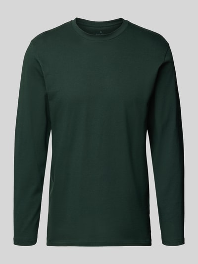 RAGMAN Shirt met lange mouwen en geribde ronde hals Flessengroen - 2