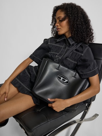 Diesel Shopper mit Label-Detail Black 1