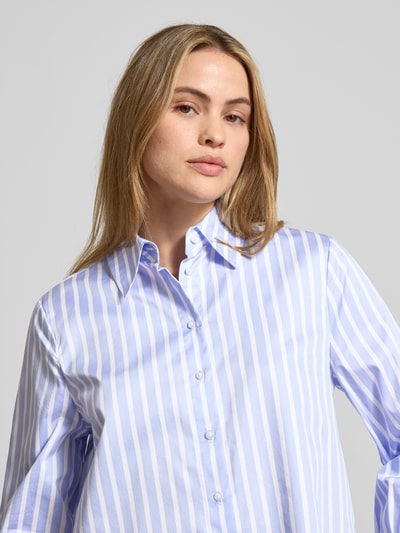 Brax Regular Fit Bluse mit Knopfleiste Modell 'VICA' Lavender 3