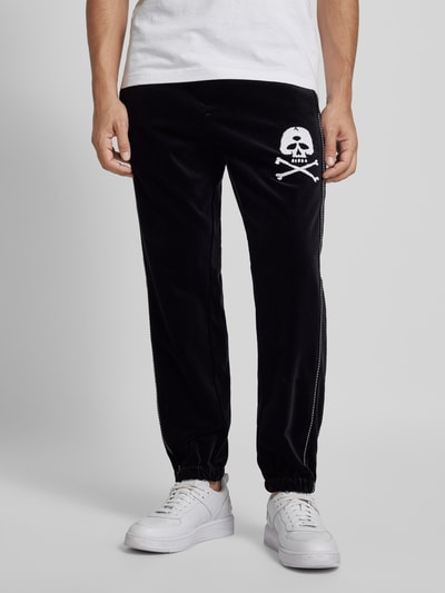 HUGO Sweatpants mit elastischem Bund Black 4