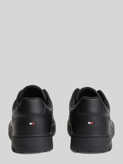 Tommy Hilfiger Sneaker aus Leder-Mix Black 5