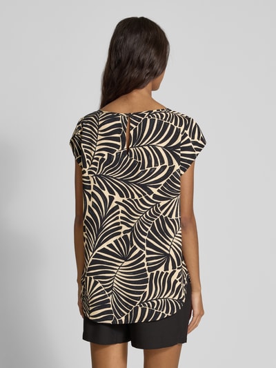 Only Regular Fit T-Shirt mit Schlüsselloch Rückenausschnitt Modell 'NOVA' Sand 5