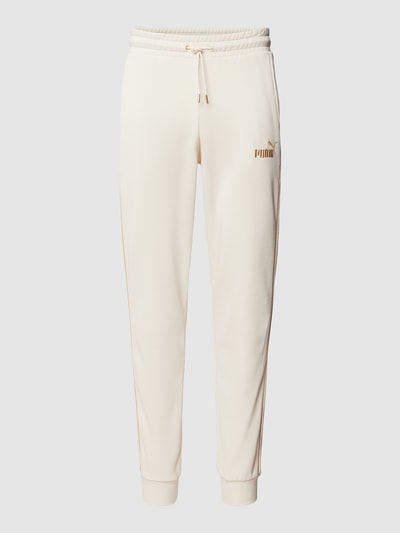 PUMA PERFORMANCE Sweatpants met labelstitching Offwhite - 2