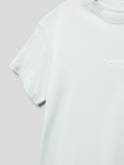 Jack & Jones T-shirt z okrągłym dekoltem model ‘JORVESTERBRO’ Miętowy 2