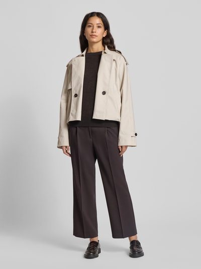 OPUS Kurtka z wykładanym kołnierzem model ‘Hawena’ Piaskowy 1