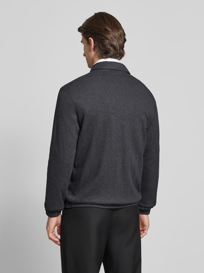 Polo Ralph Lauren Sweatjacke mit Reißverschluss Modell 'BAYPORT' Dunkelgrau 5