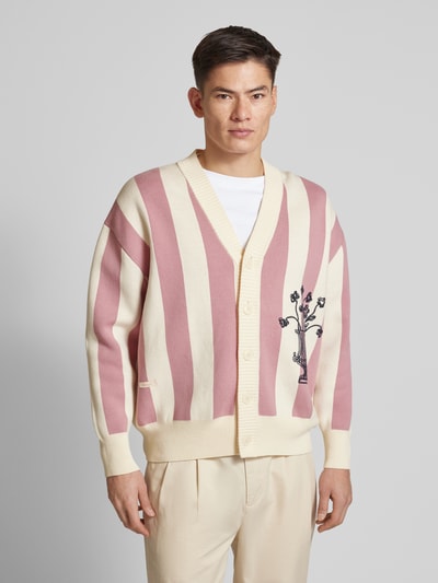 BLKVIS Gebreid jack met labeldetail Offwhite - 4