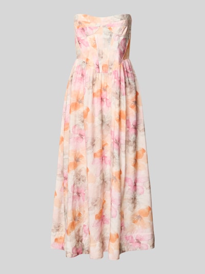 Bardot Abendkleid im Off-Shoulder-Look Modell 'LOLA' Orange 2