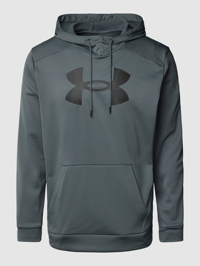 Under Armour Bluza z kapturem z nadrukiem z logo Antracytowy 2