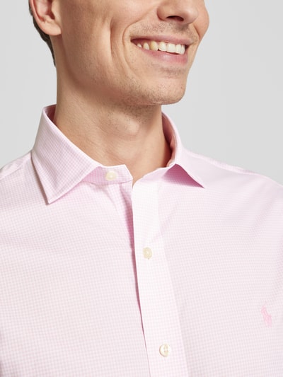 Polo Ralph Lauren Custom Fit Business-Hemd mit Kentkragen Rose 3