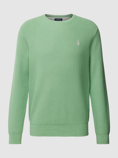 Polo Ralph Lauren Strickpullover mit Logo-Stitching Lind 2