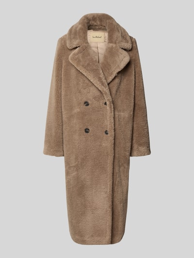 Smith and Soul Mantel aus Teddyfell Taupe 2