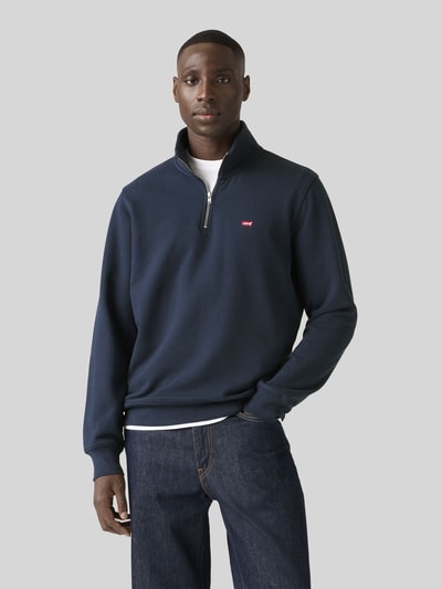Levi's® Troyer o kroju relaxed fit z czystej bawełny Granatowy 4
