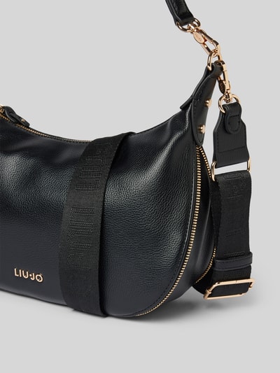 Liu Jo White Handtasche mit Label-Applikation Modell 'KALISKA' Black 3